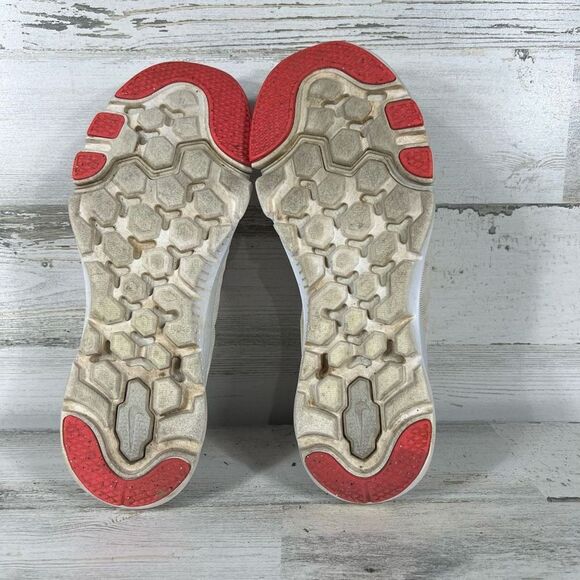 Nike Womens Flex Supreme Tr 4 Running Shoes White Pink 819026-100 Lace Up Size 7 - Picture 7 of 8